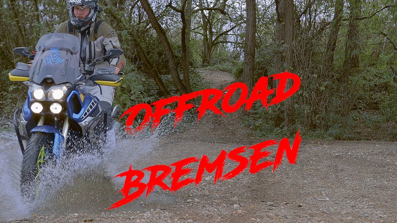 Reiseenduro Fahrtechnik // Offroad Training bremsen