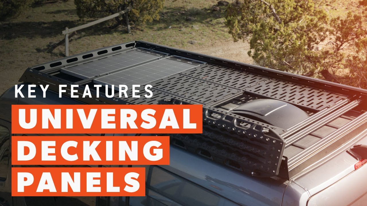 Roof Rack Decking Panel Key Features - Flatline Van Co.
