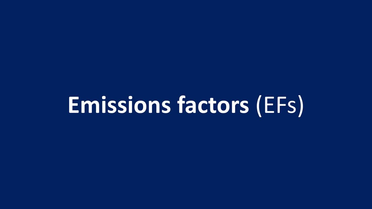 Humanitarian Carbon Calculator | Emissions Factors