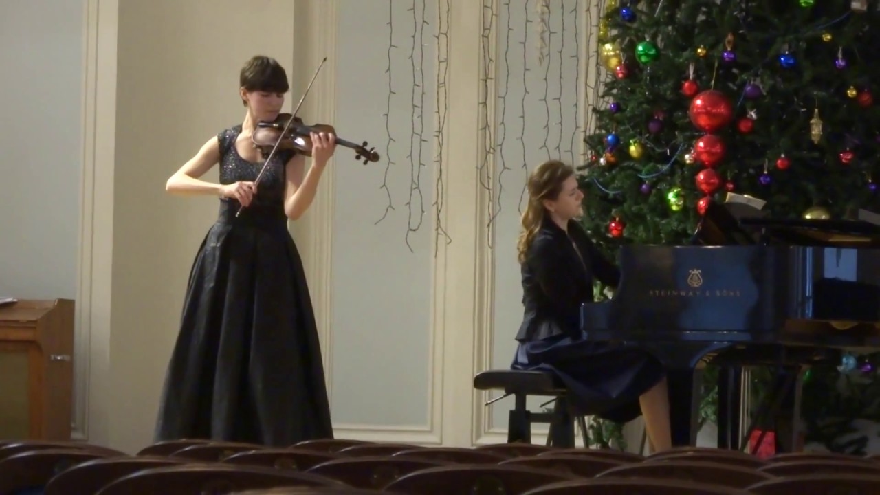Sibelius Violin concert part I, исп.Виктория Тульская ,конц.Наталья Игумнова