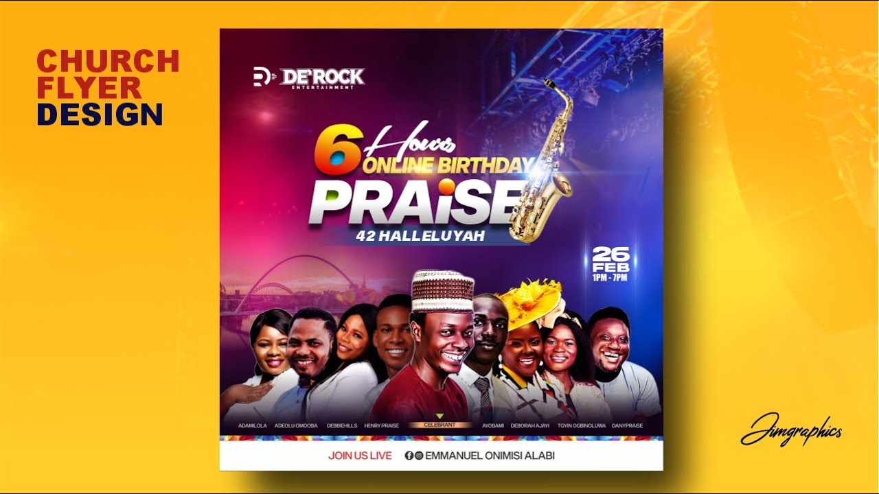 Quick and Easy Church Flyer Design | 2022