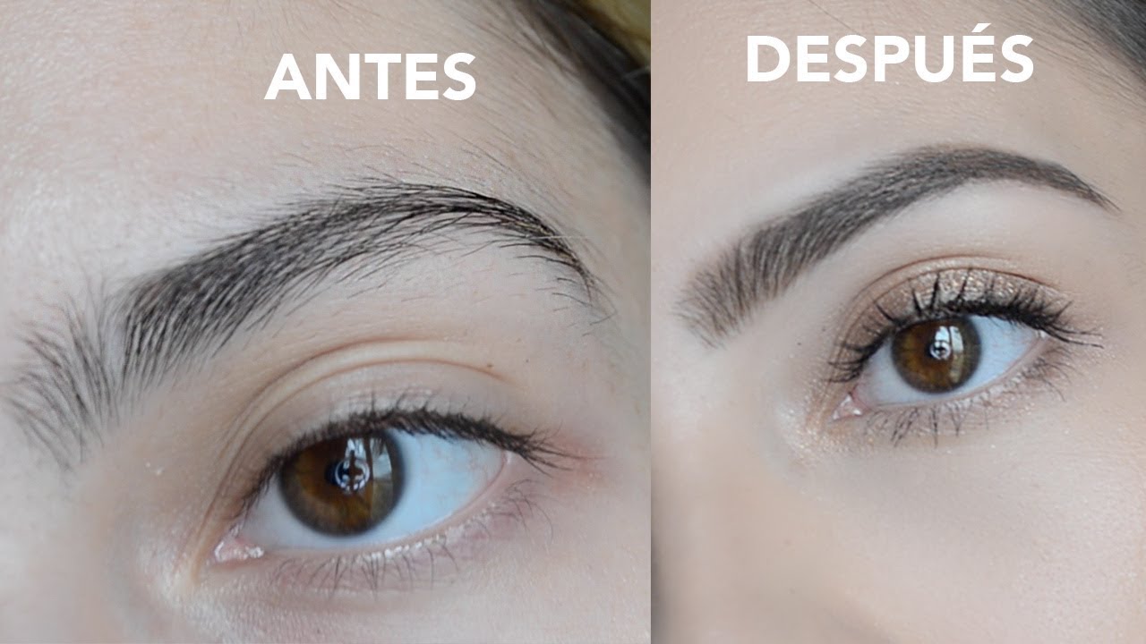 Cómo darle forma y limpiar tu ceja en casa | Anna Sarelly