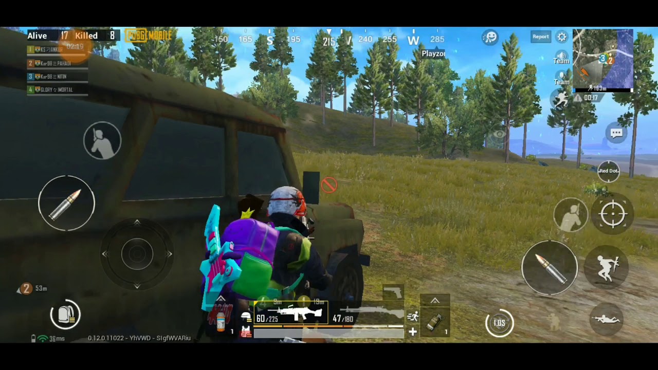 PUBG MOBILE BEST GAMEPLAY 13kills ACE PLAYER CHICKEN DINNER WITH KAR98NITIN