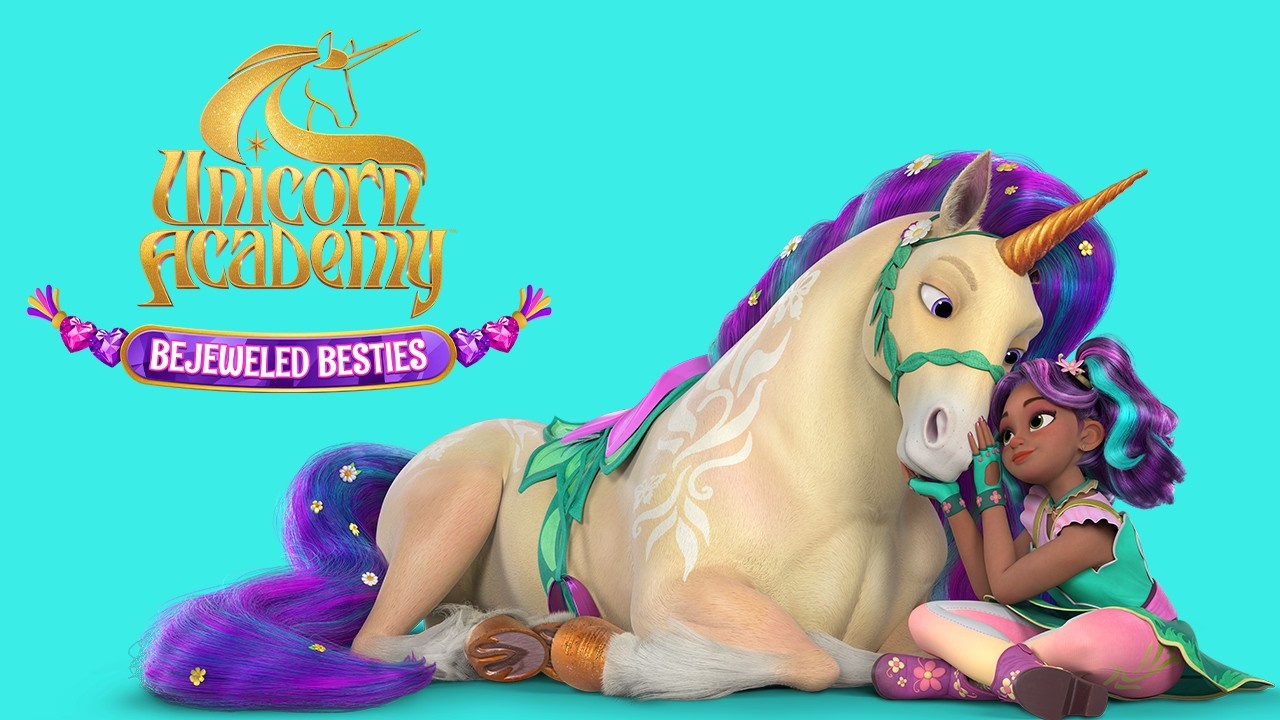 🔴Bejewled Besties | Unicorn Academy 🦄 | Gems, Friendship, Magic & Villains | Livestream for Kids