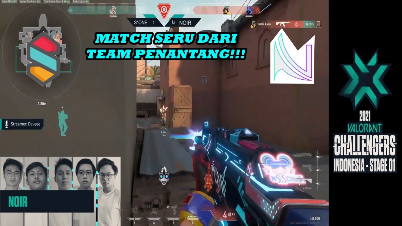 TEAM UNDERDOG SALING ADU SKILL!!! (NOIR ESPORT VS TEAM S*ONE) VCTID 2021