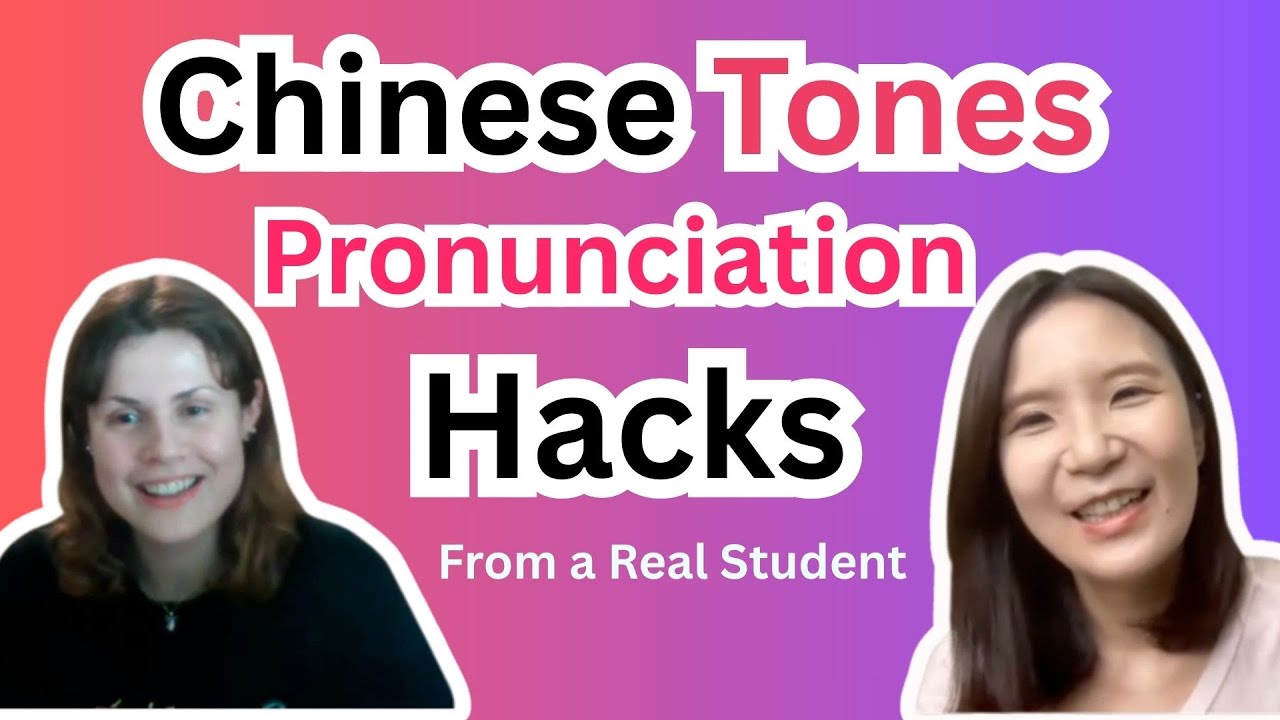 Tones & Pronunciation Hacks from a Real Student! ft.@Yi Meng Learns Chinese #chinesetones #pinyin