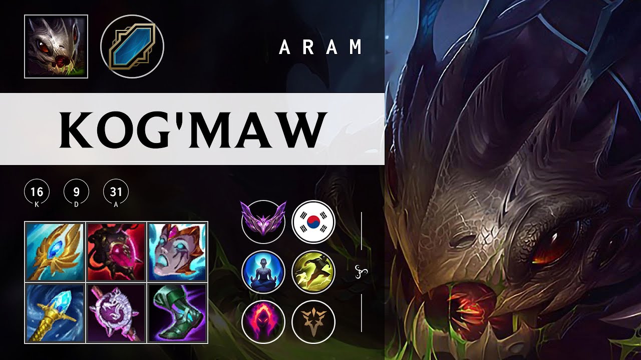 Kog'Maw ARAM - KR Master Patch 26.02