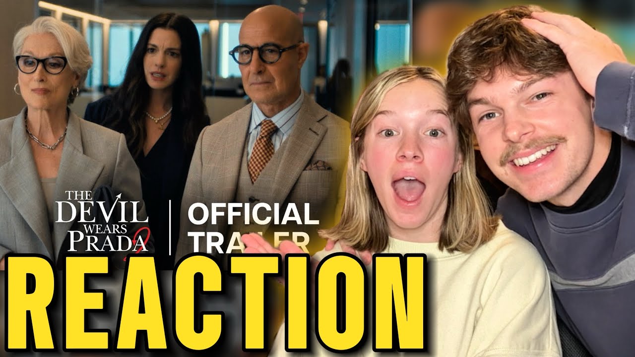 DEVIL WEARS PRADA 2 OFFICIAL TRAILER REACTION!