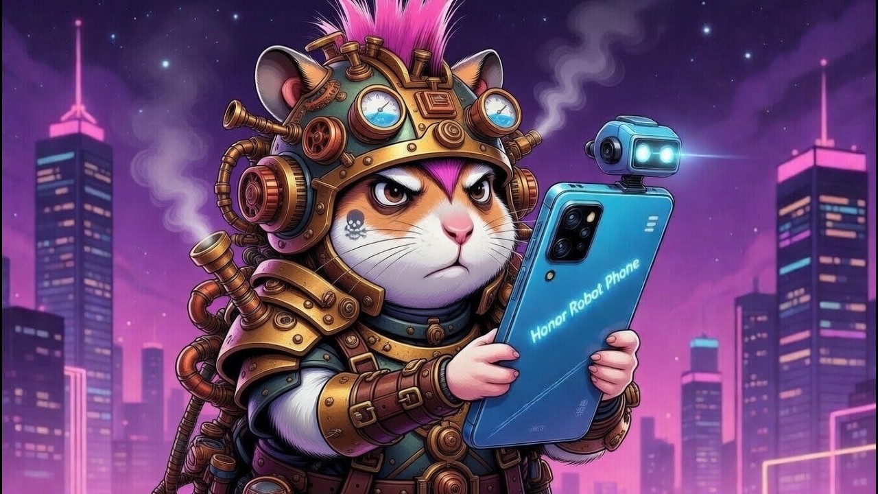 HONOR ROBOT PHONE 🤖 - телефон, который двигается сам!   #honorrobotphone