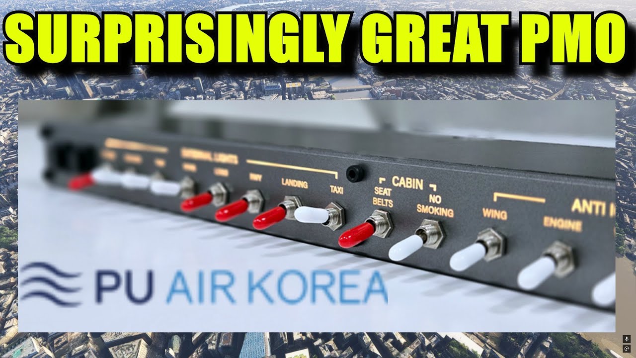 FS2020/FS2024: PU Air Korea Minimised Overhead Panel Review | Exceptional Quality & Price!