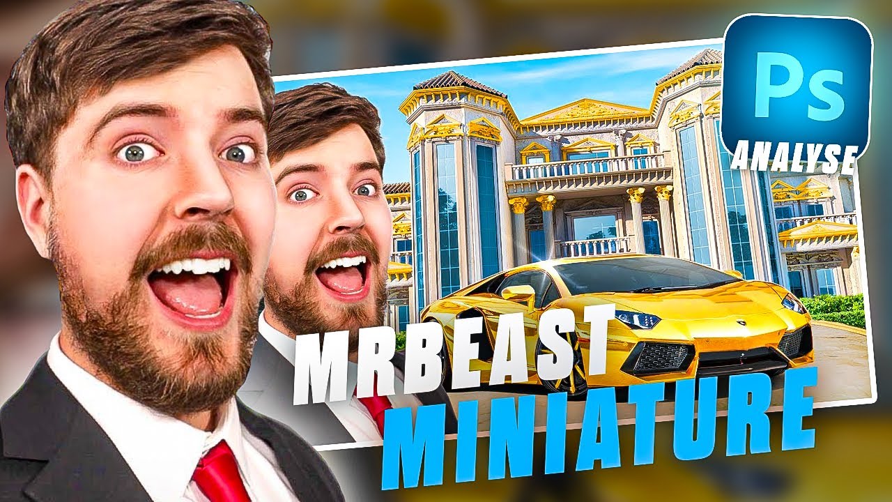 REFAITE COMME MRBEAST ! Analyse miniature youtube - MrBeast