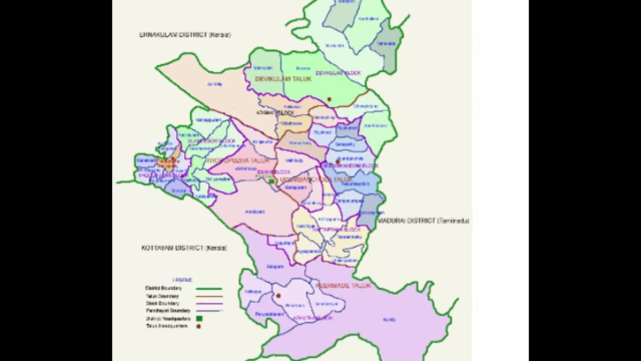 G k about idukki district