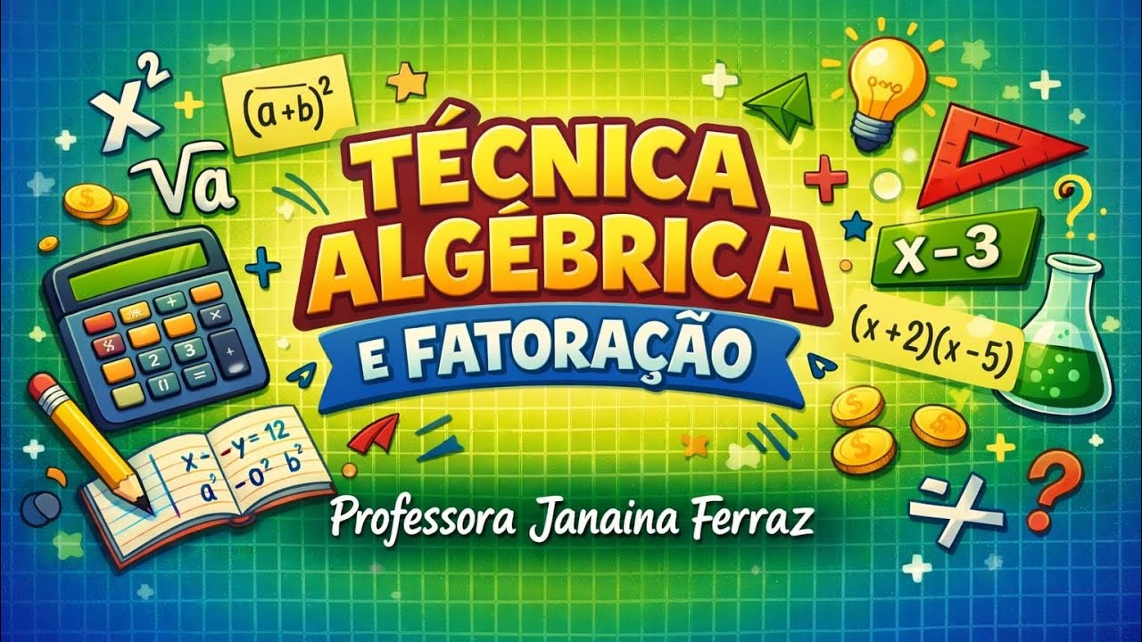 Lista de exercicios de técnica algébrica e fatoração