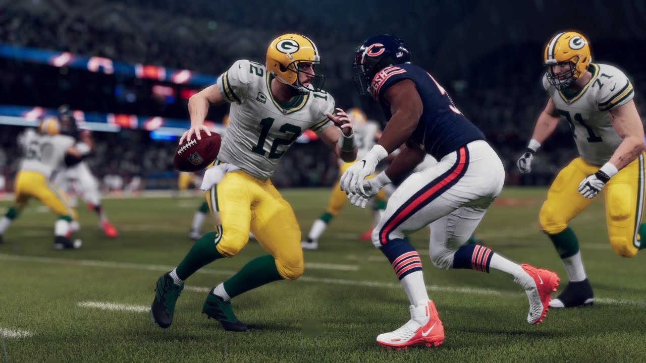 Madden 21 - &laquo;Беарз&raquo; против &laquo;Пэкерс&raquo; | Ночной матч под дождем - Чикаго против Грин-Бэй - Полная ве...