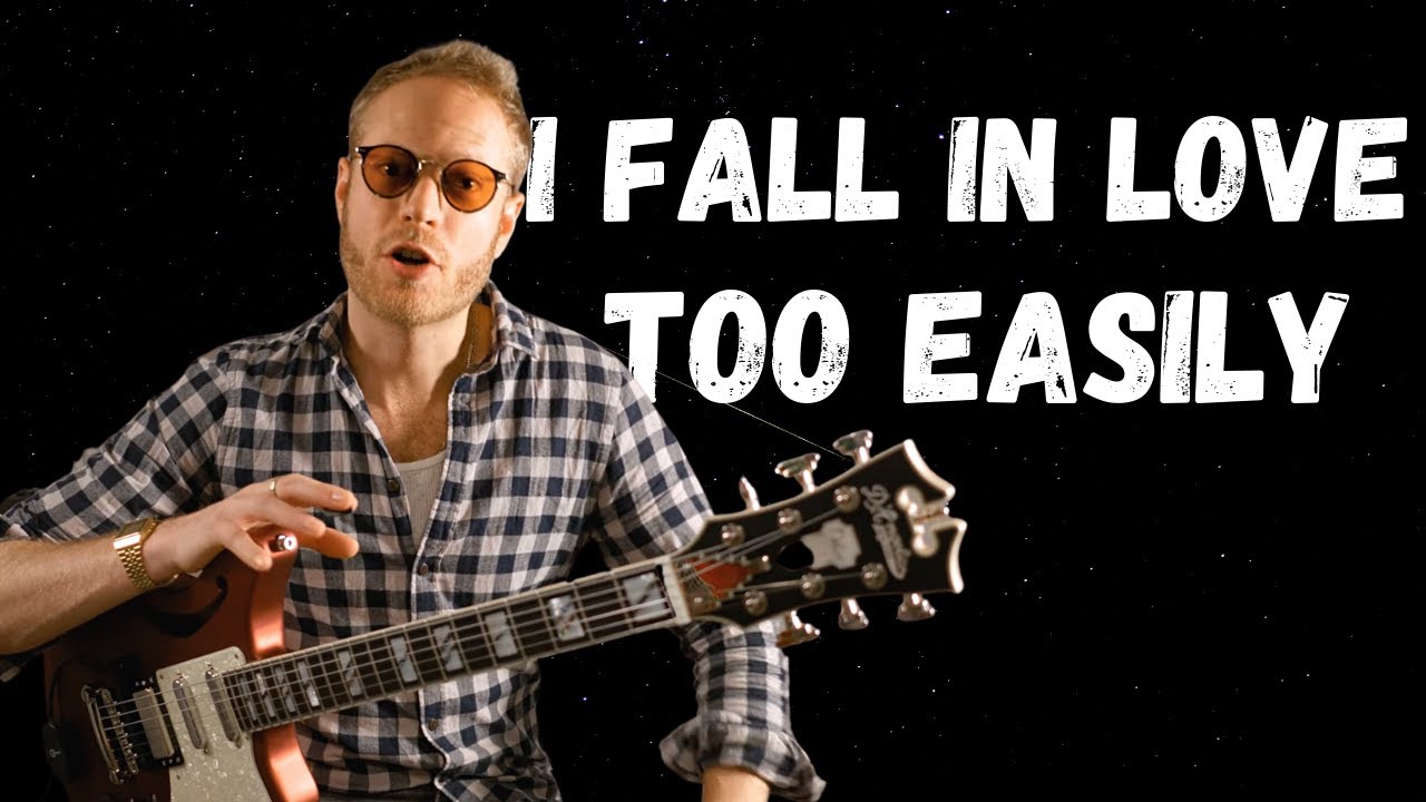 I Fall In Love Too Easily - 2 Levels of Guitar Chord Melody
