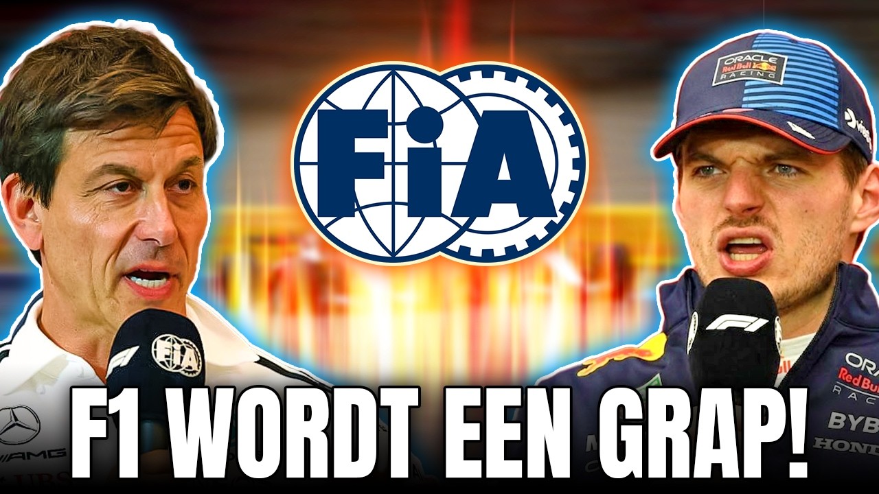 Verstappen VERNIETIGT de FIA en Wolff Met EMOTIONELE Uitbarsting Na Chinese GP RAMPWEEKEND!