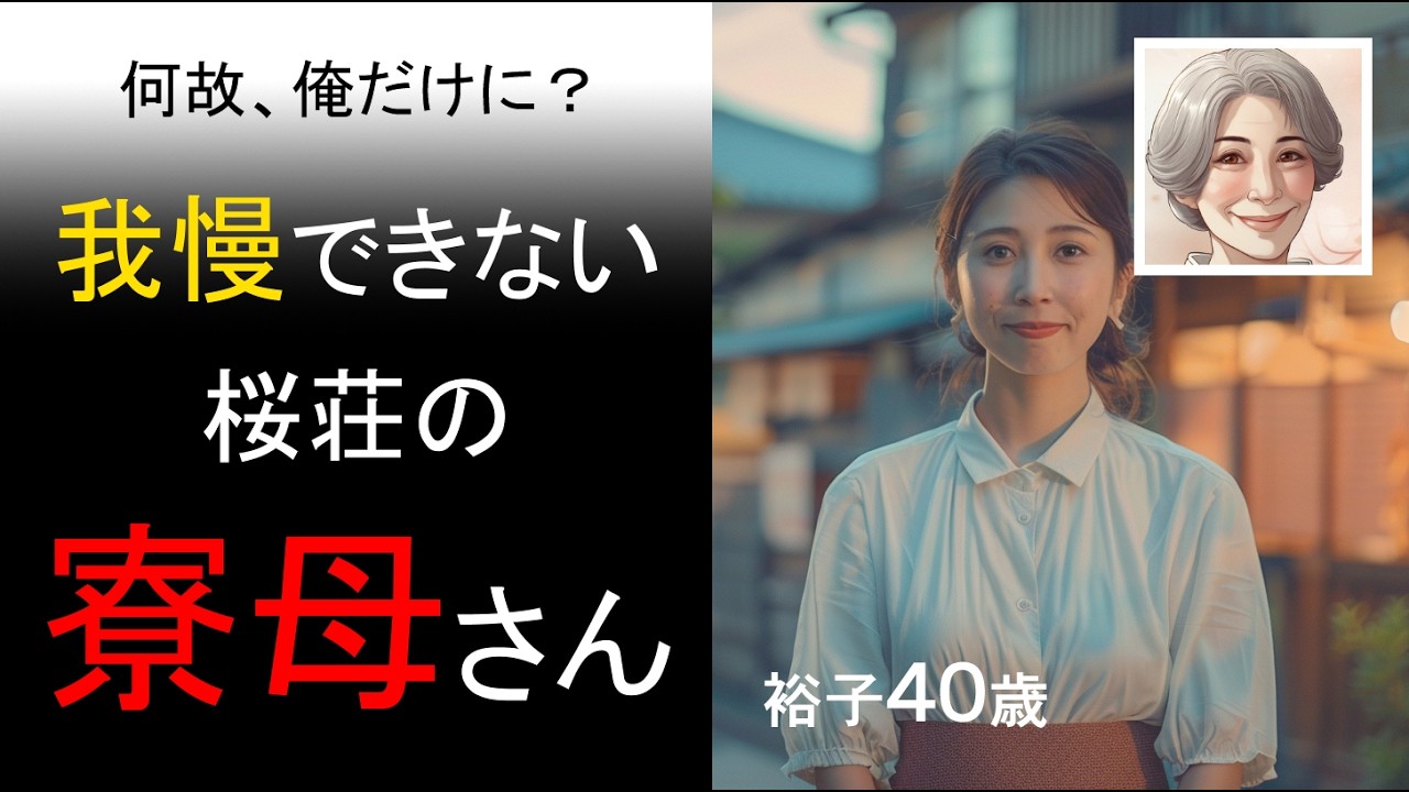 【シニア恋愛】もう我慢できない、寮母の特別な・・・