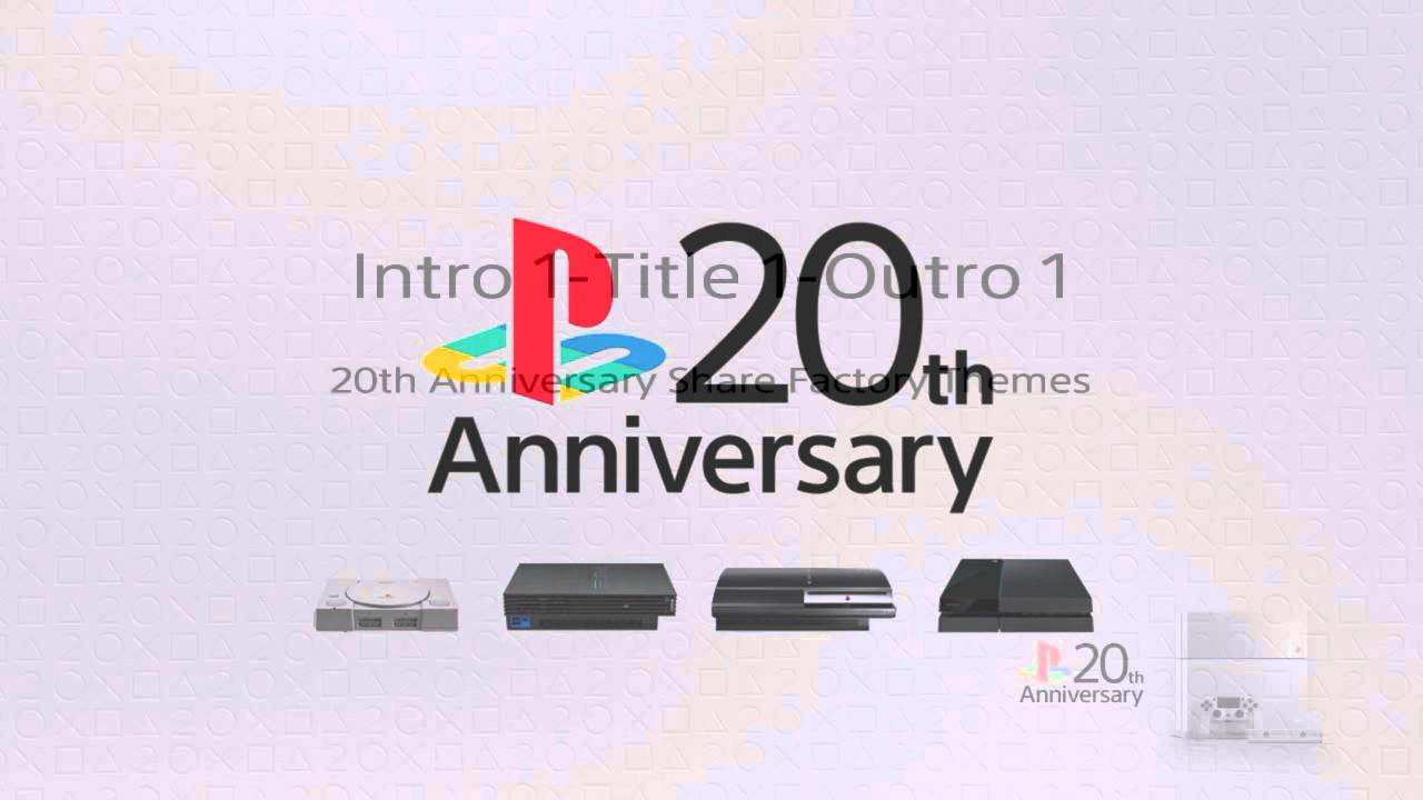 PlayStation Share Factory Theme