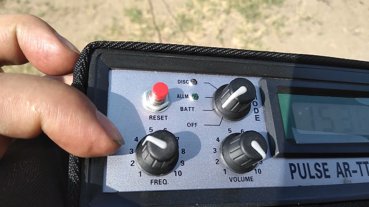 Prueba de profundidad detector de Inducción de pulsos marca KTY