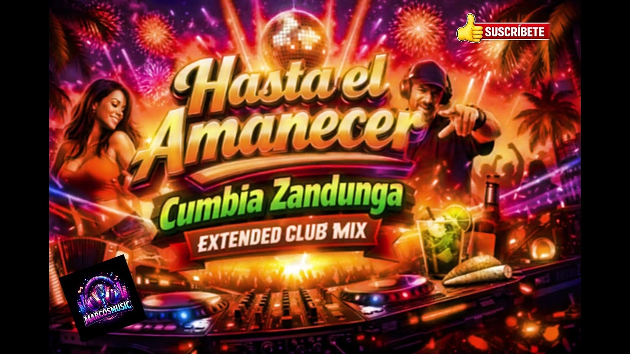 Hasta el Amanecer | Cumbia Zandunga EXTENDED CLUB MIX 🔥