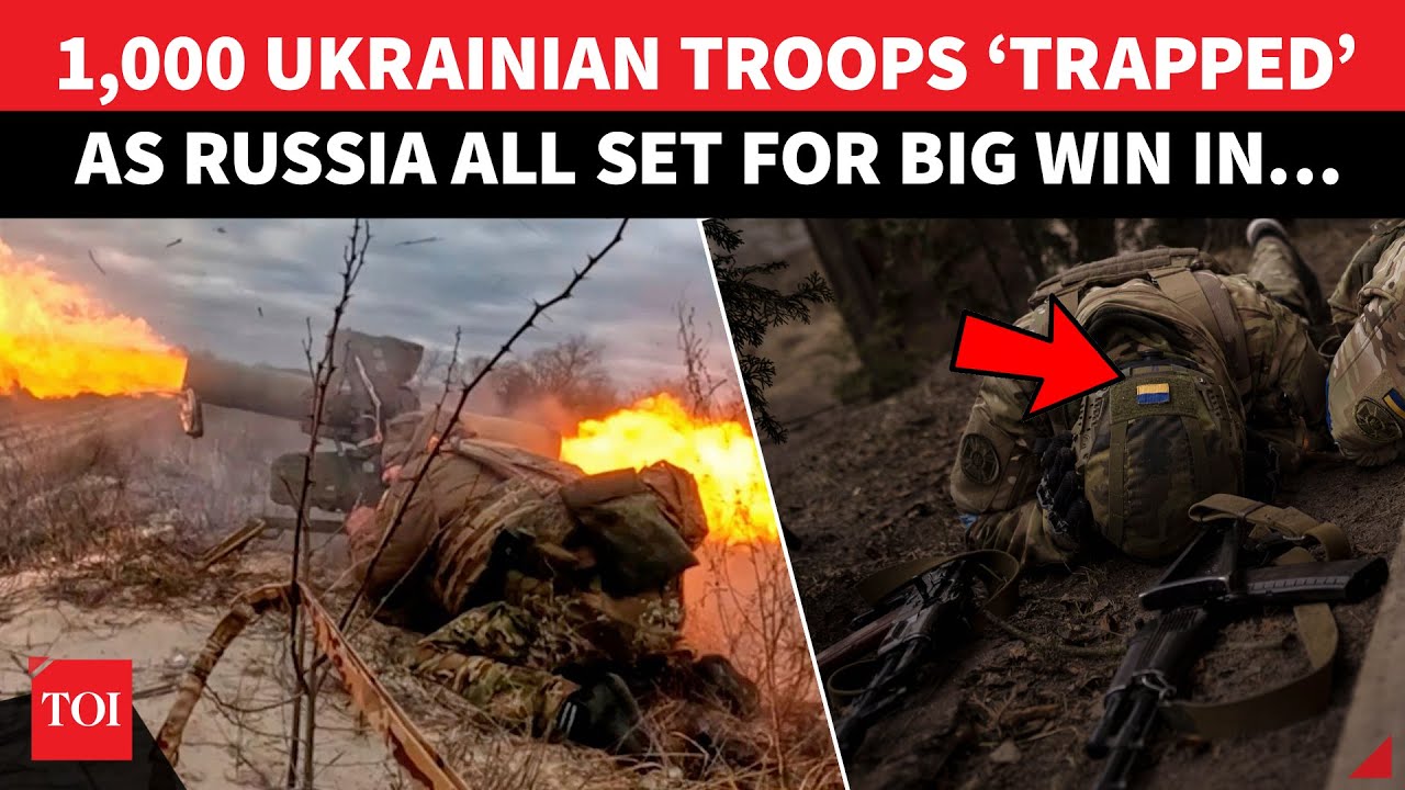 &lsquo;1000 Troops Trapped&rsquo;: Ukraine Lines Break As Putin's Men Encircle 5 Brigades In Donbas | Watch
