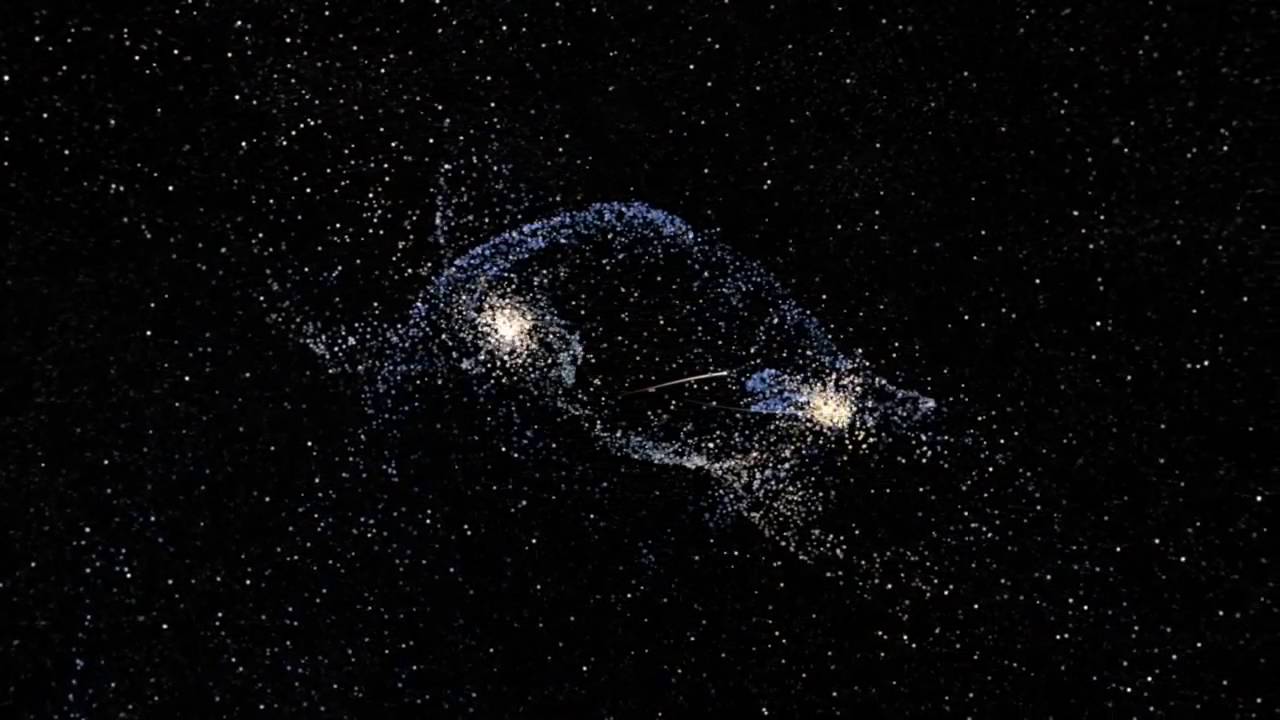 星系碰撞