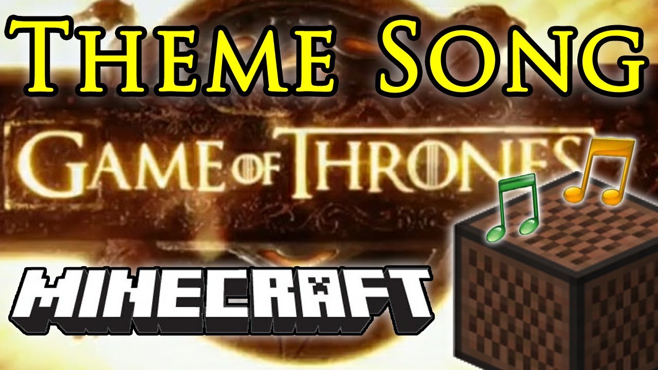 Game Of Thrones Theme Song - Minecraft Note Blocks ♫