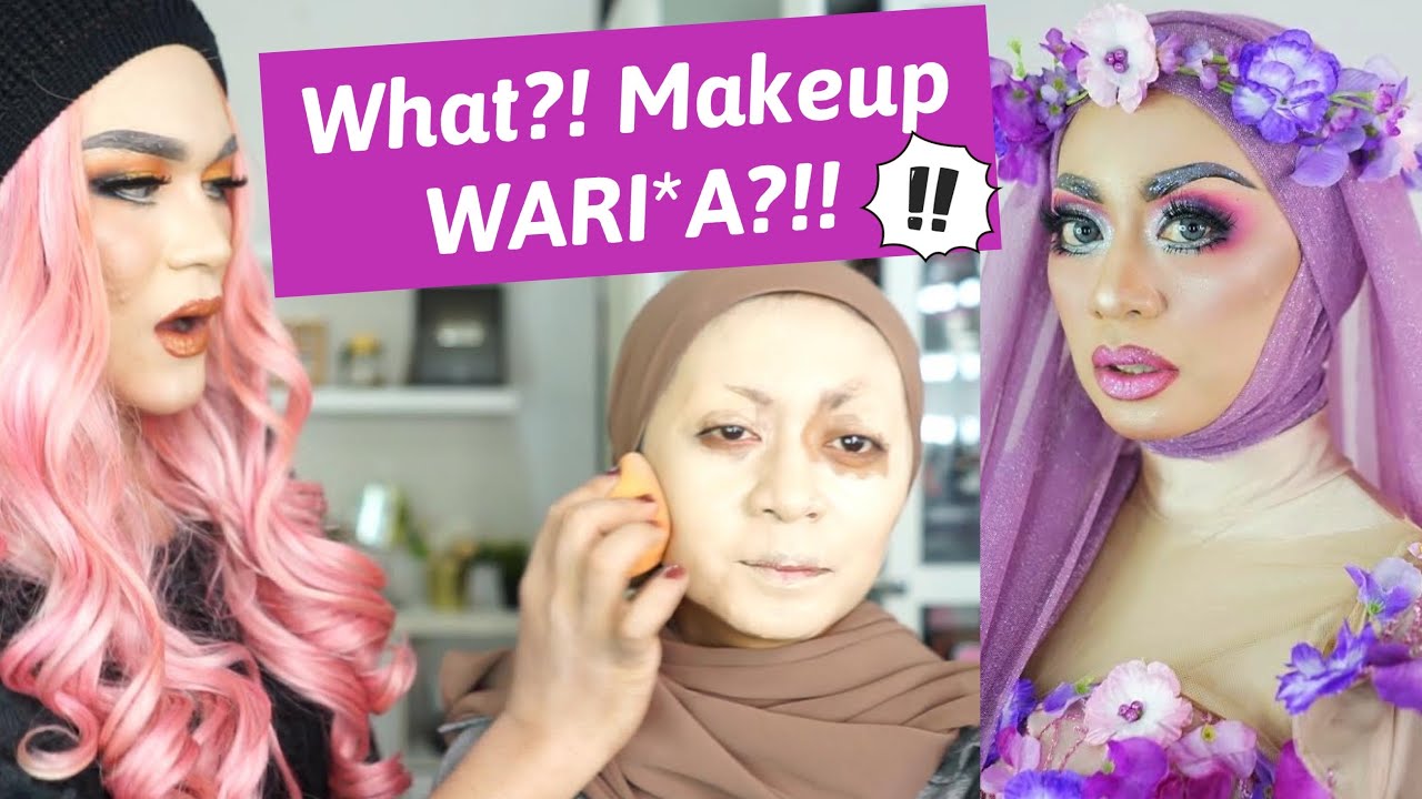 MIRIP WARI*A?! RAHASIA MAKEUP PANGGUNG! DRAG QUEEN MAKEUP TUTORIAL