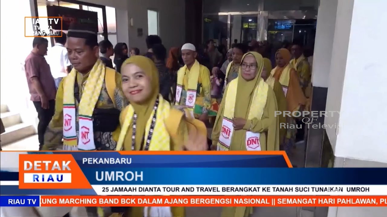 25 JAMAAH DIANTA TOUR AND TRAVEL BERANGKAT KE TANAH SUCI TUNAIKAN  UMROH