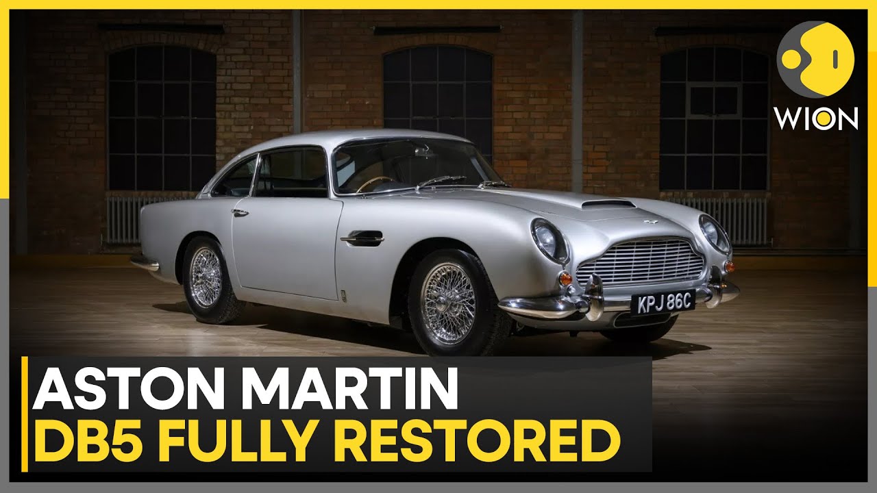 Aston Martin DB5 Fully Restored After 2,500 Hours of Work | WION