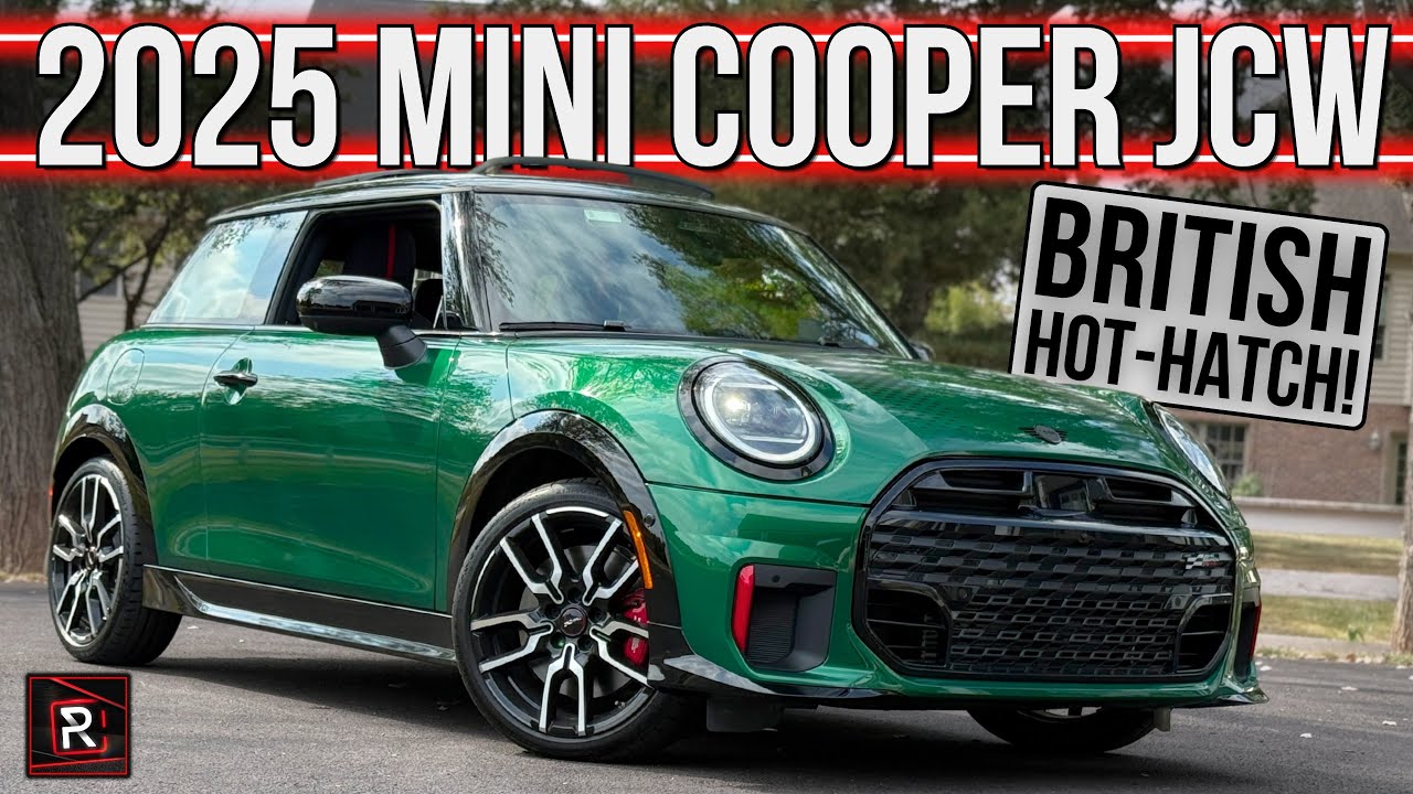 The 2025 Mini Cooper 2-Door JCW Is A Rowdy British Hot Hatch With Tons Of Sporty Charm