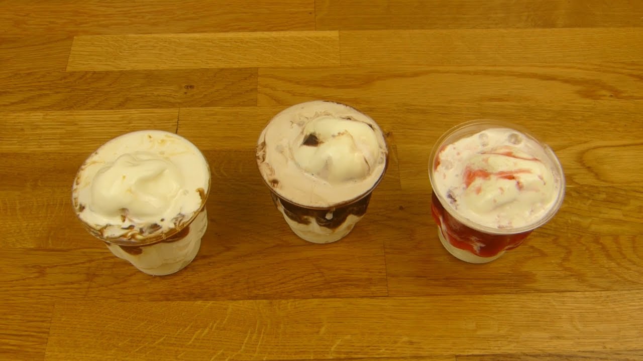McDonald's - McSundae Chocolate | Caramel | Strawberry