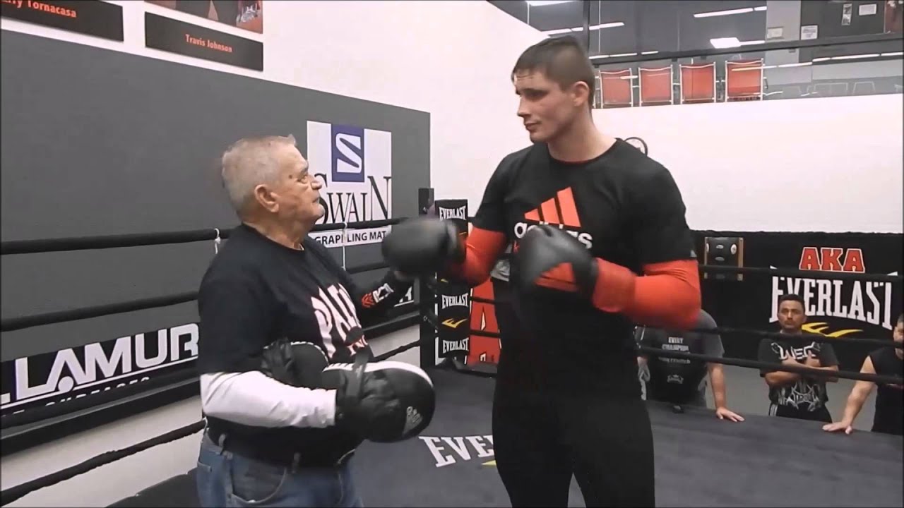 Walt Pop's Carvalho Sr.  Strength Coaching for Rico Verhoeven