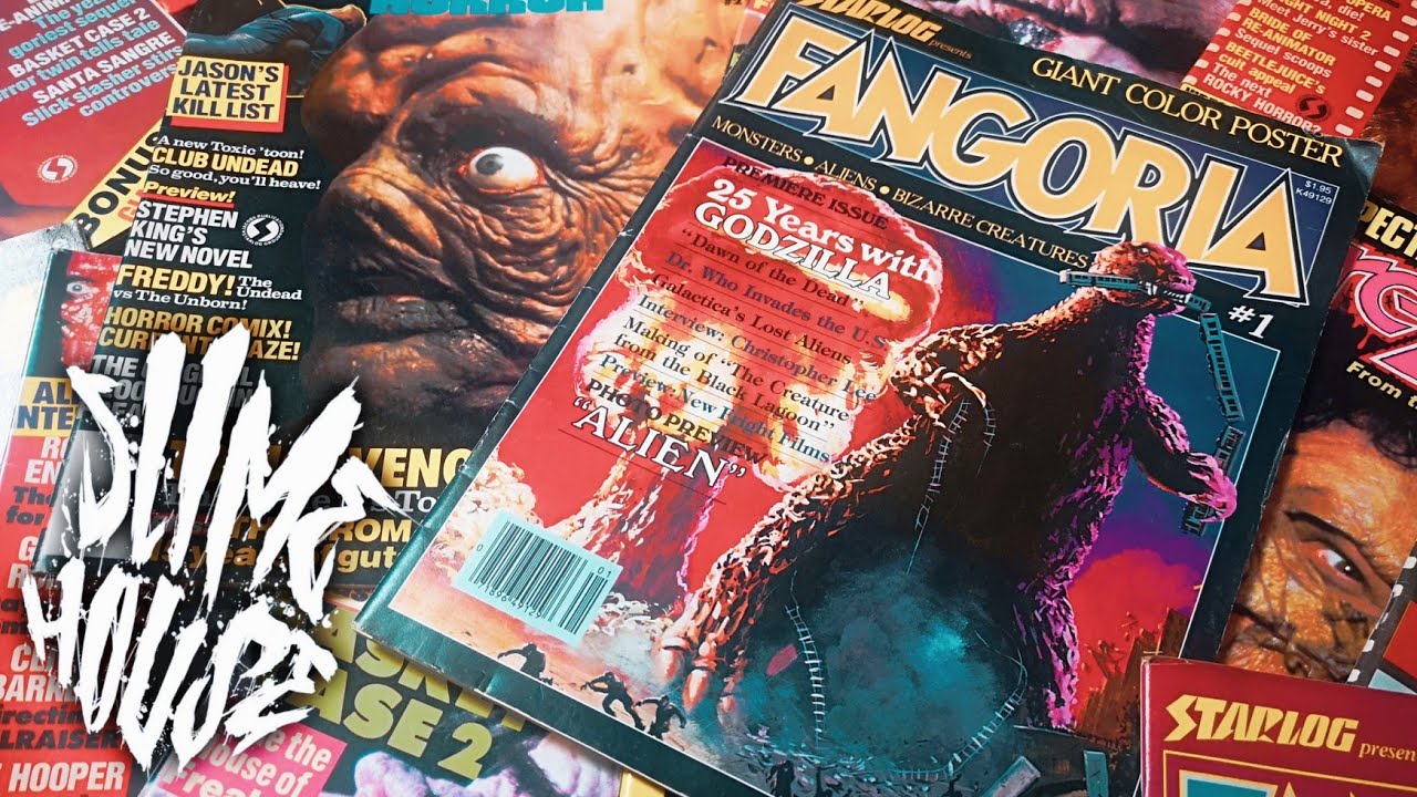 Самые кровавые журналы ужасов! + Fangoria, выпуск 1! *Обязательно к просмотру!!*
