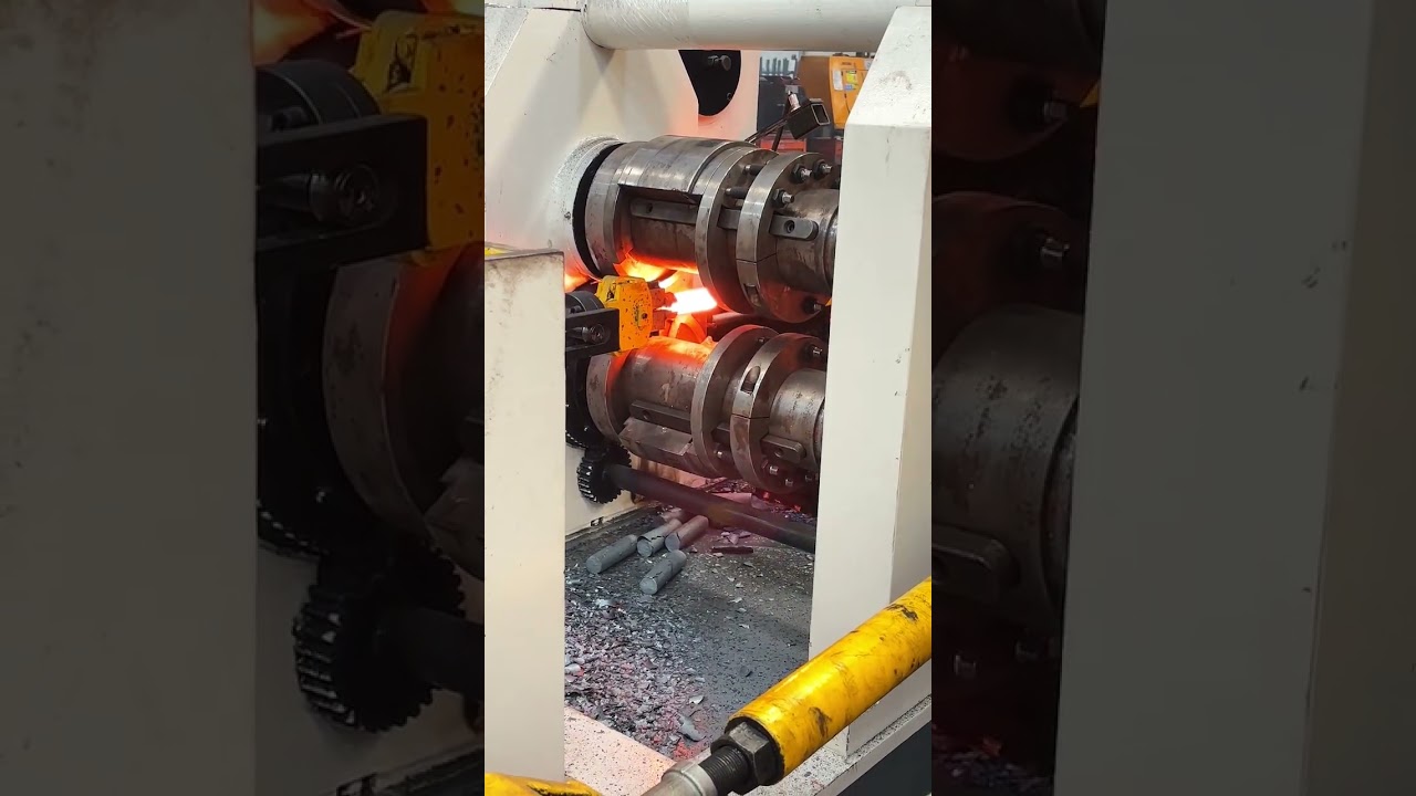Auto parts metal forge Roll forging machine ZGD-300 #rollforging