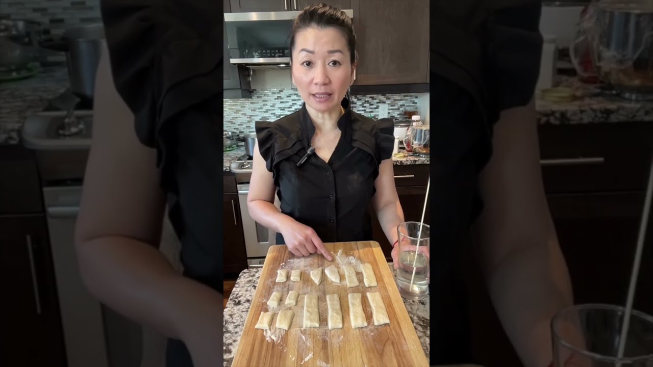 How to Make Chinese Long Donut #shorts