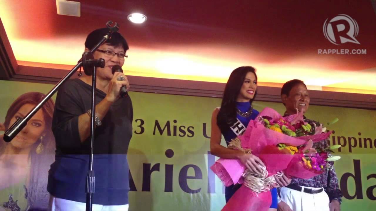 Miss Universe-PH Ariella Arida send send off