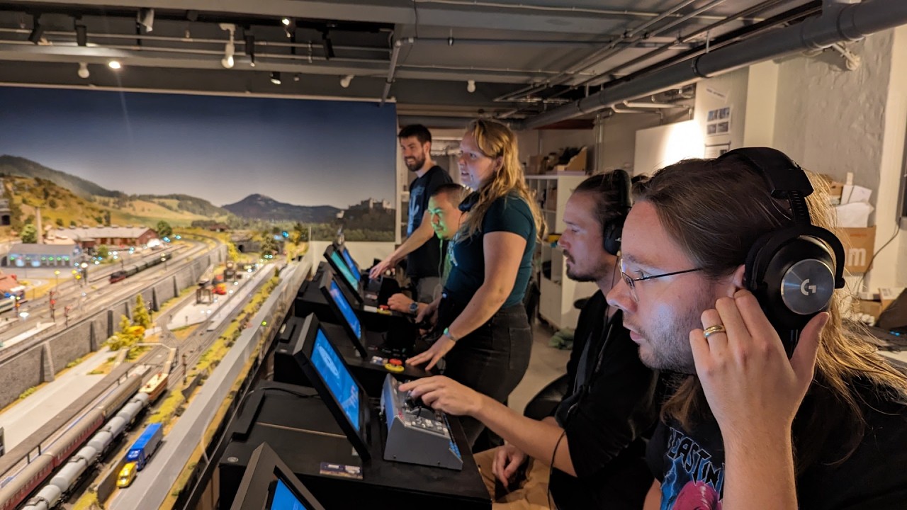 Besøg hos Train Gamia