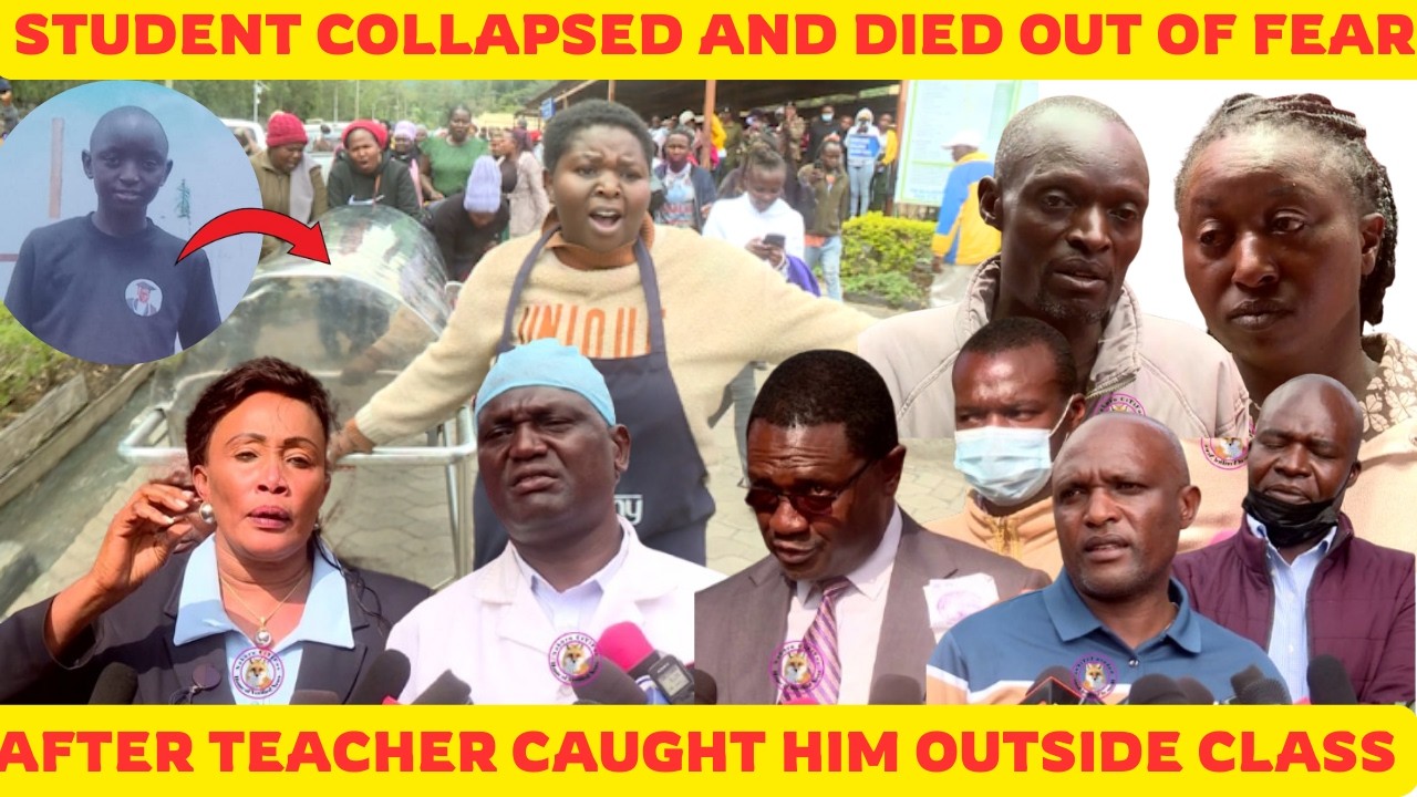 HEARTBREAKING: Fear, shock caused Moi Junior School Nakuru Student to collapse and die