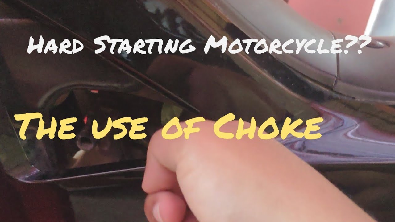 Hard Starting Motorcycle? Ano ang gamit ng Choke | Honda Wave Alpha 110
