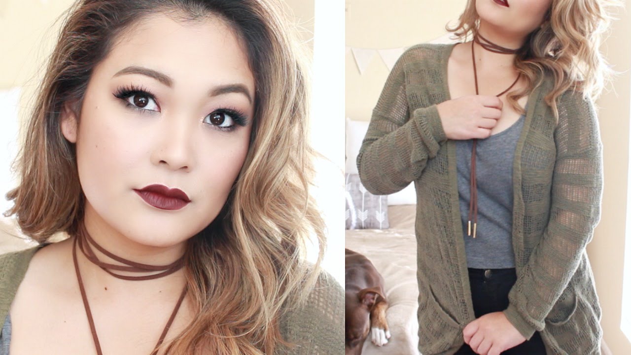 GRWM: Fall Makeup, Hair & Outfit | JaaackJack