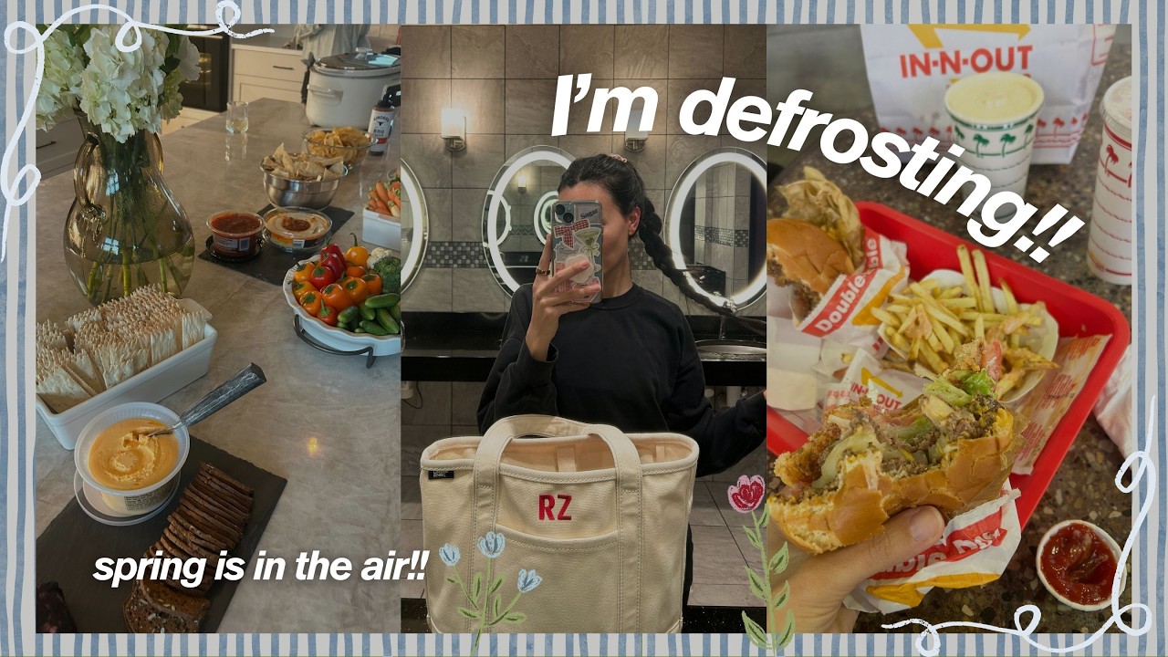 days in my life feeling extra excited for the new season!! 💐🐣🌼💖