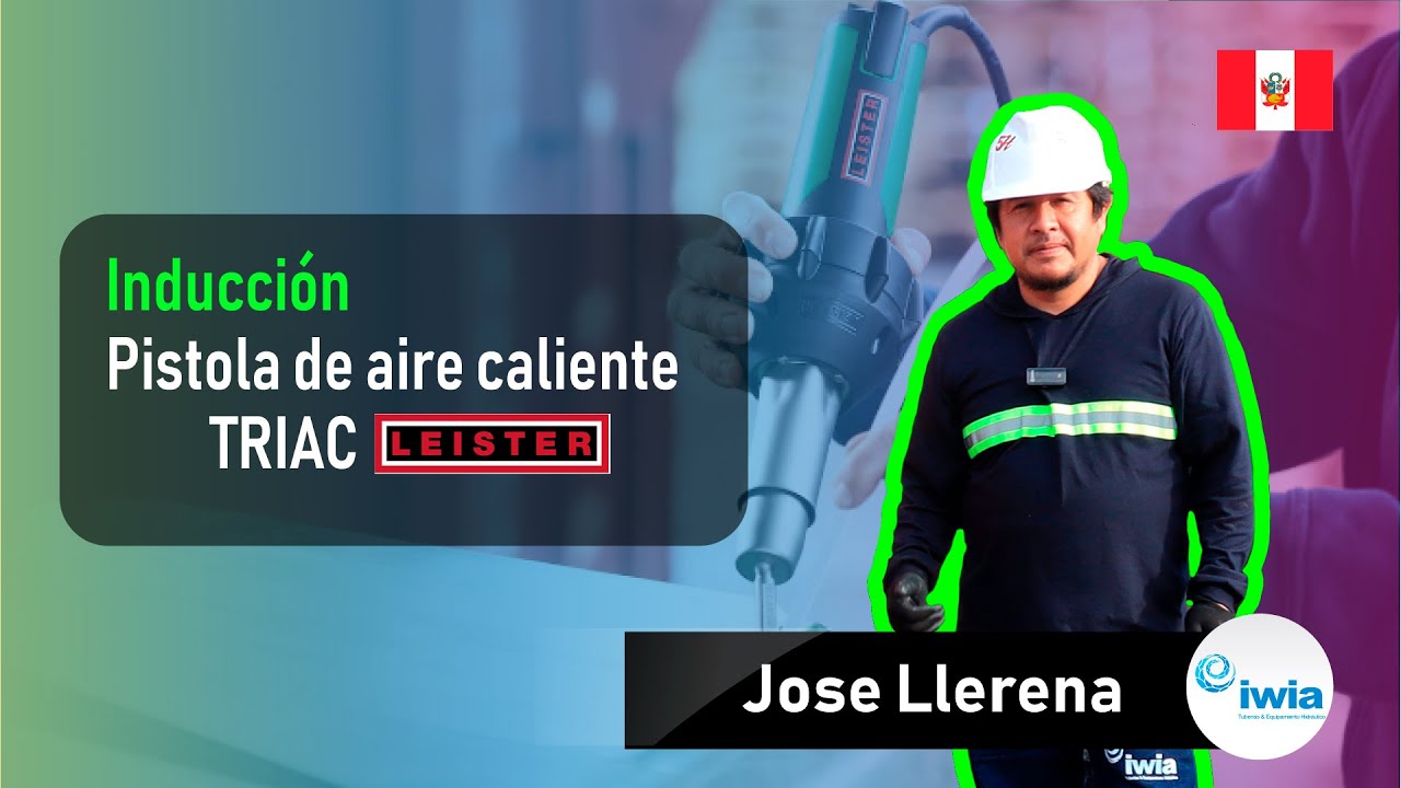 Inducción a pistola de aire caliente TRIAC de LEISTER