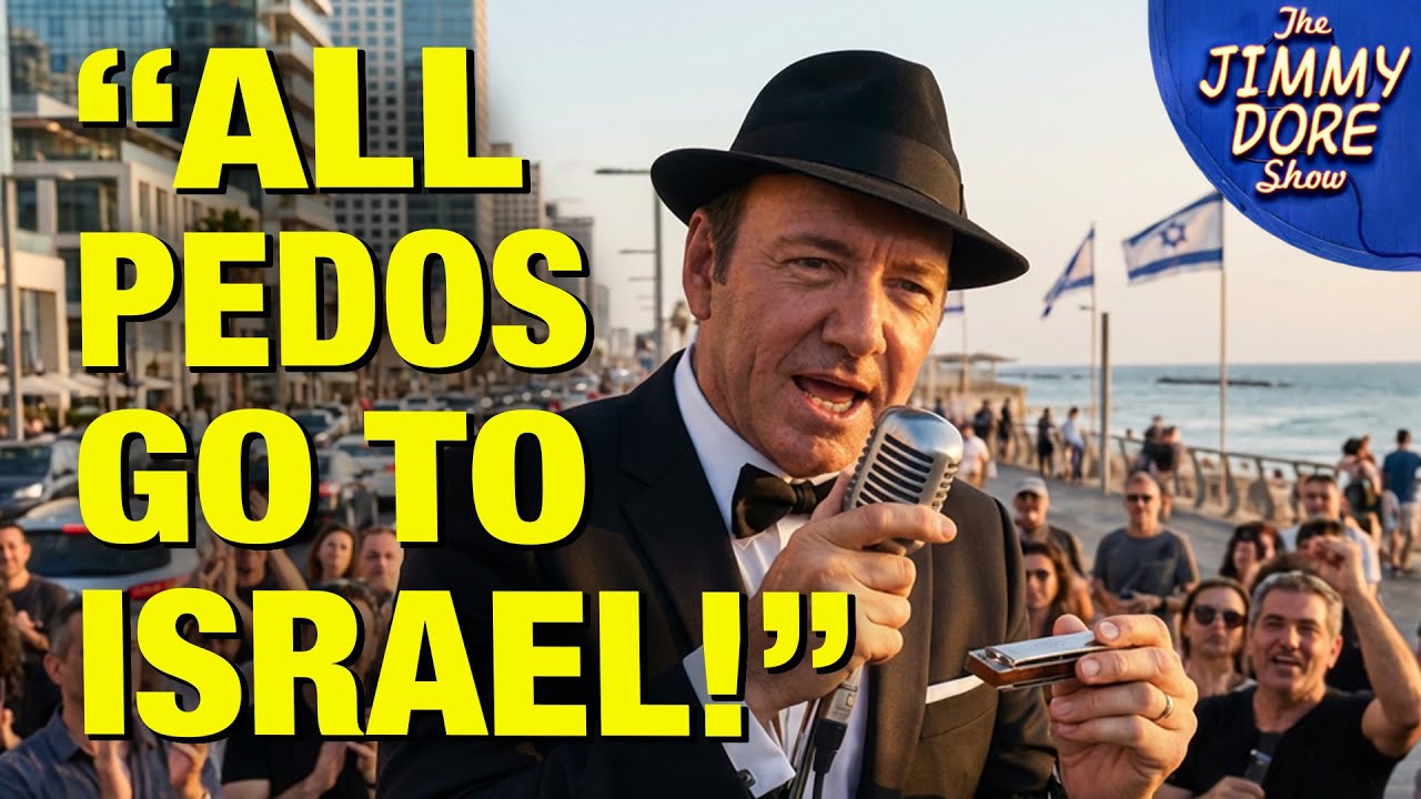 BEZDOMNY Kevin Spacey chwali się ciepłym przyjęciem w Izraelu!