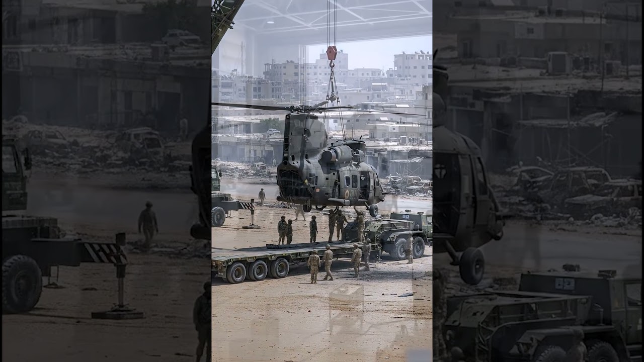 CH 47 Helicopter Crash & Complete Army Base Restoration.
