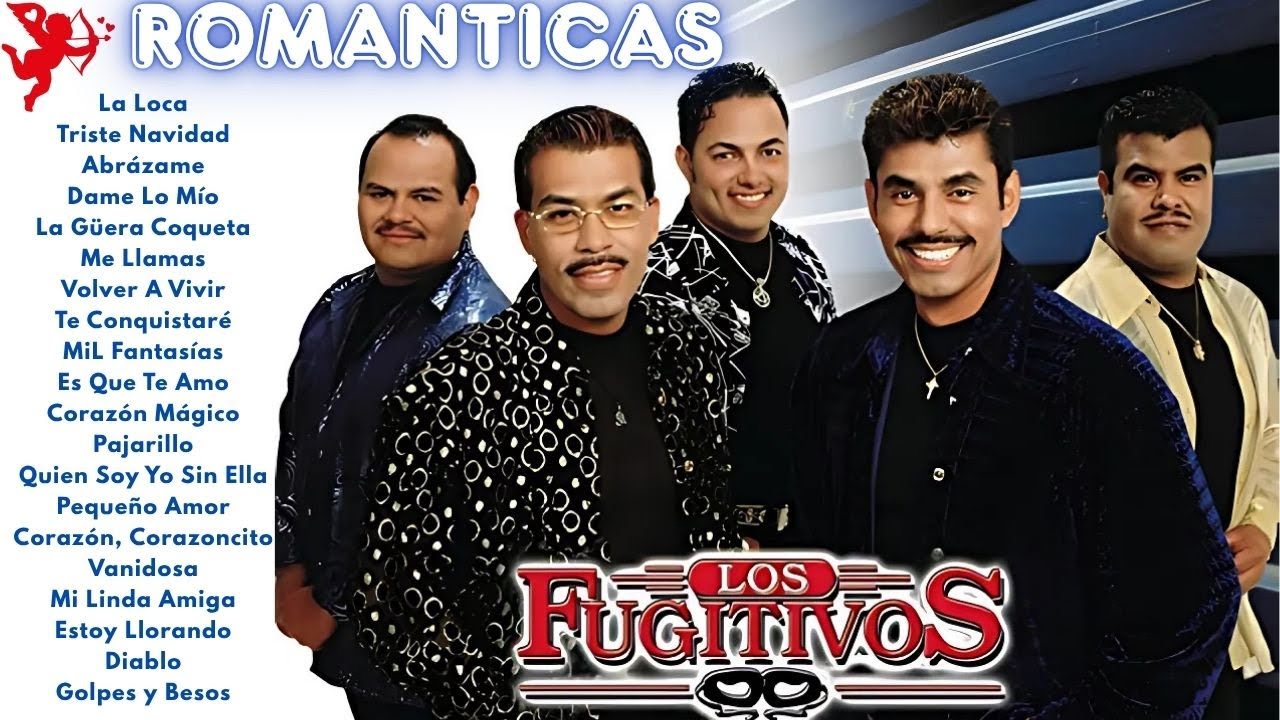 Los Fugitivos 2025 💖 20 Éxitos Románticos Inolvidables | Baladas Gruperas del Recuerdo