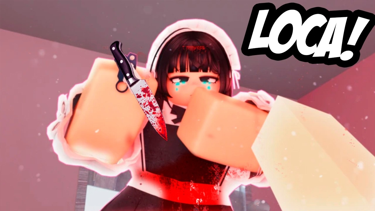 tengo que CONVENCER a una MAID loca que me LIBERE 😭| Roblox
