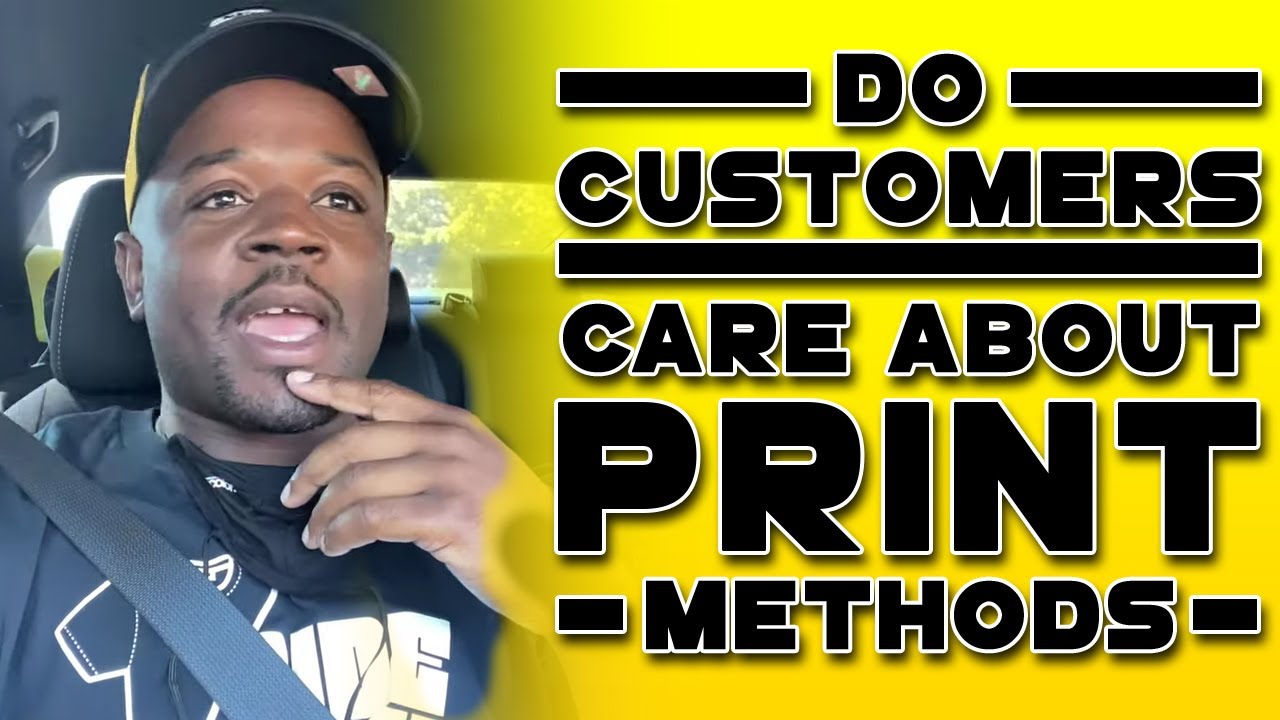 Does Your T-Shirt Business Customer Care About Print Methods? (Keyboard Know It All’s)