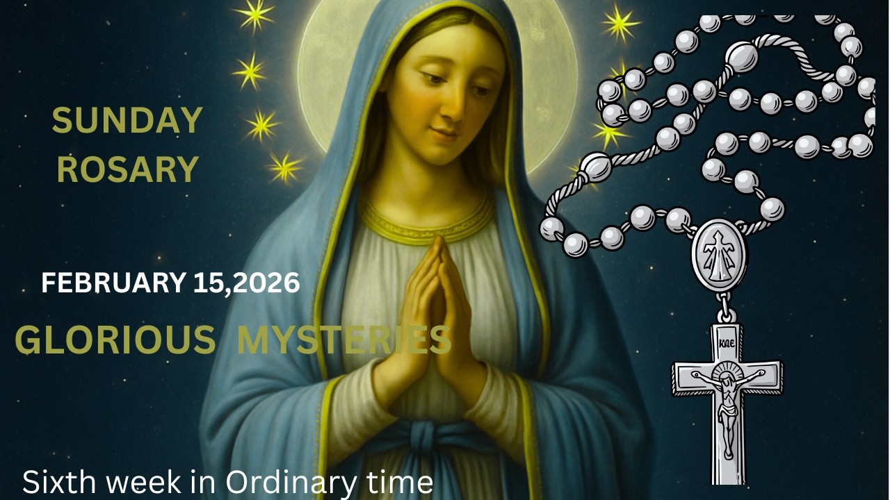 Holy Rosary Today❤️ Glorious Mysteries❤️Sunday Prayer