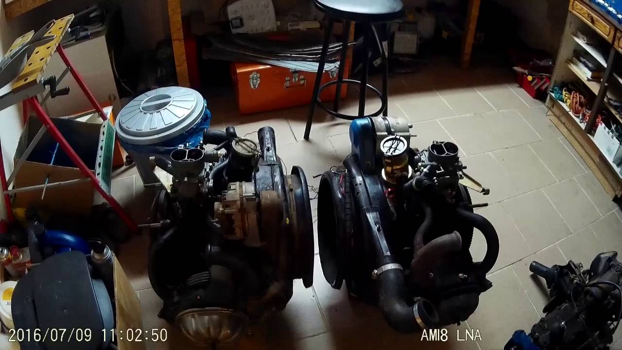 Démontage moteur - boite Ami 8